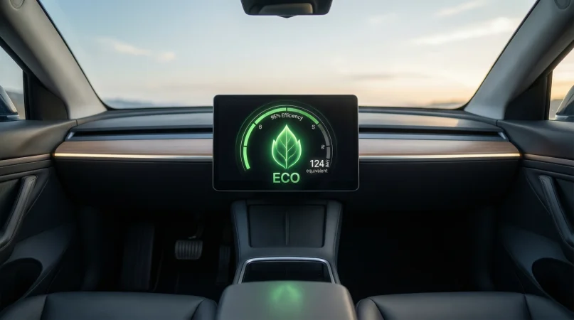 Eco Mean in a Car