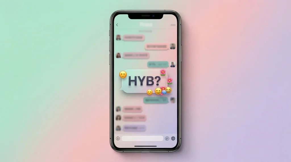 HYB Mean in Text