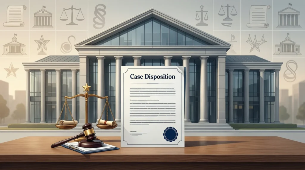 What Does Disposition Mean in Court