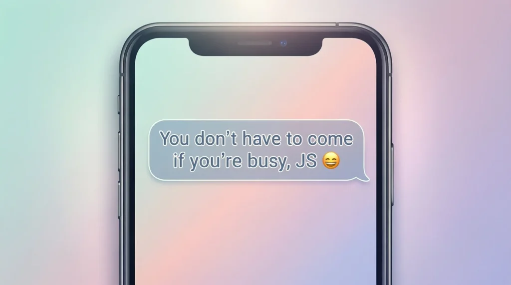 What Does JS Mean in Text