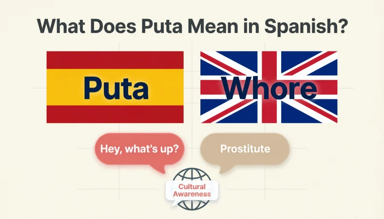 Puta Mean in Spanish
