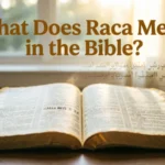 Raca Mean in the Bible