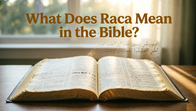 Raca Mean in the Bible