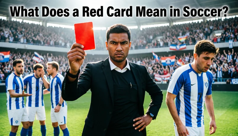 Red Card Mean in Soccer
