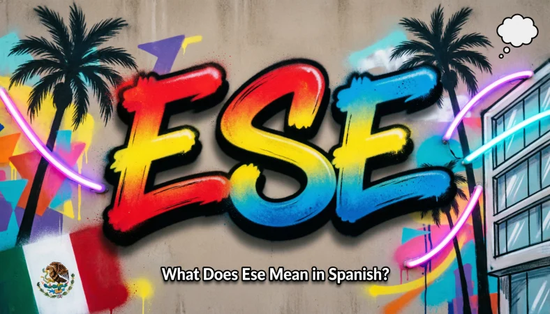 What Does Ese Mean in Spanish