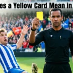 Yellow Card Mean in Soccer