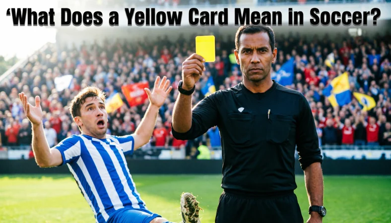 Yellow Card Mean in Soccer
